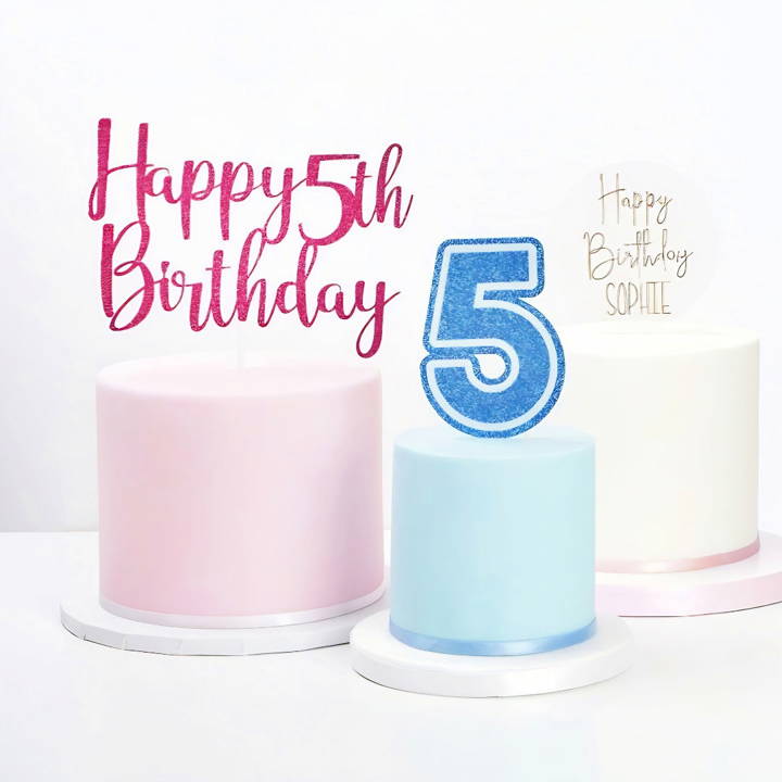 diy cake toppers with cricut maker 3