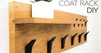 diy coat rack