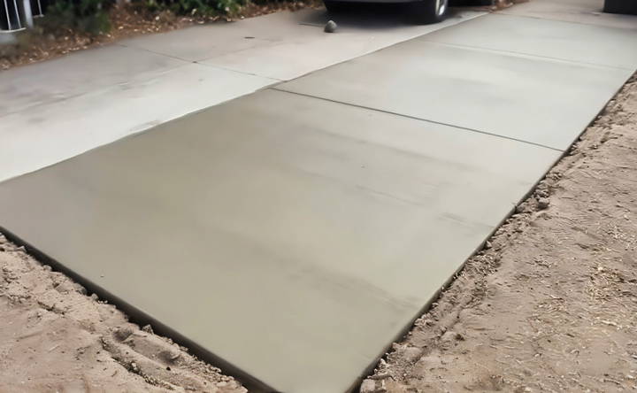 diy concrete driveway for beginners