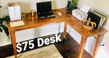 diy corner desk