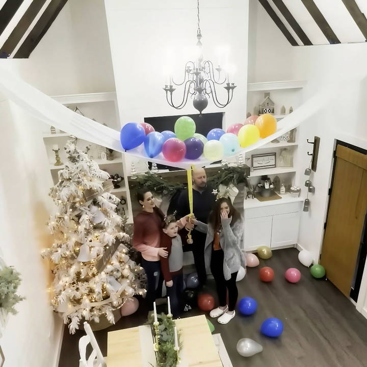 diy dollar tree balloon drop under $1