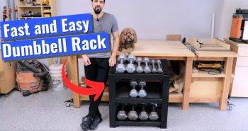 diy dumbbell rack