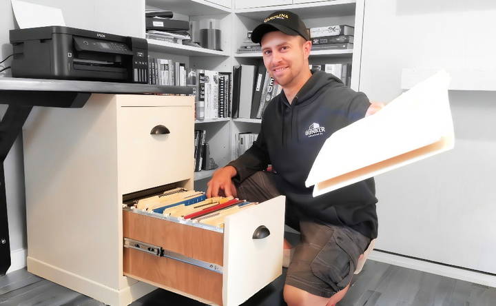 diy file cabinet out of wood