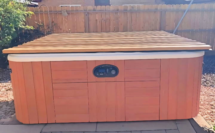 diy hot tub cover for less than $200