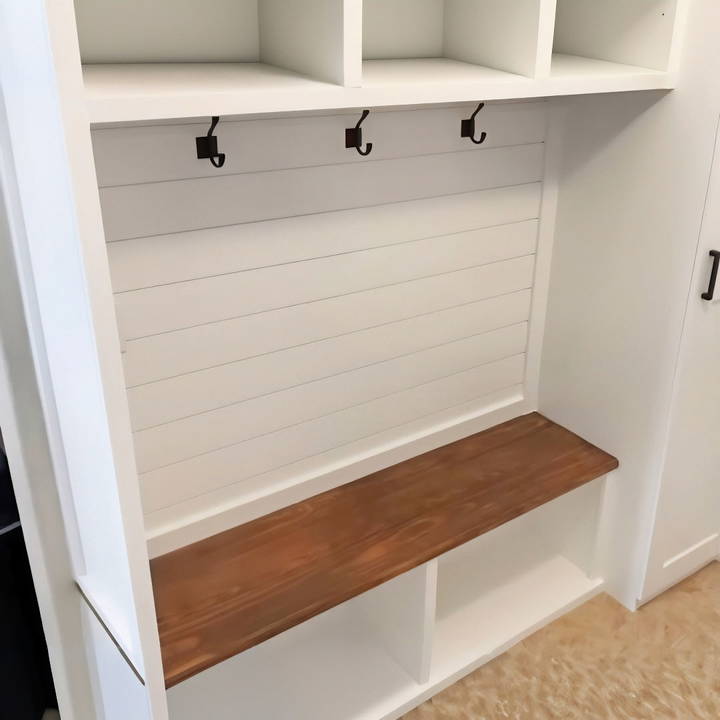 diy ikea hack mudroom lockers