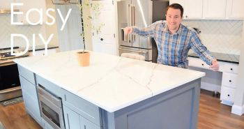 diy kitchen island with seating and storage