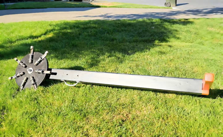 diy lawn core aerator less than $160