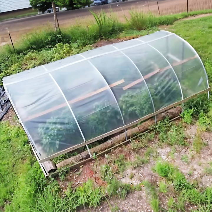 diy metal hoop house for beginners