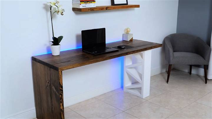 diy office desk under $50