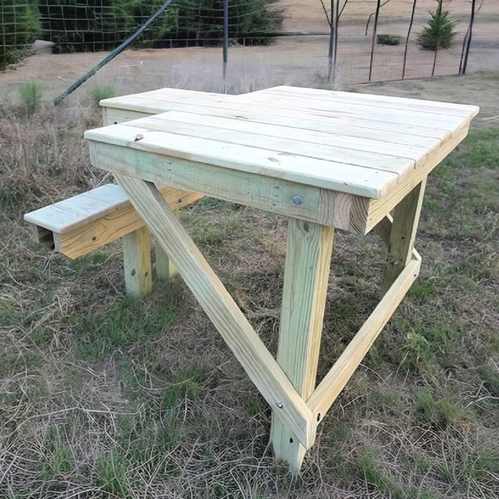 diy shooting bench plans