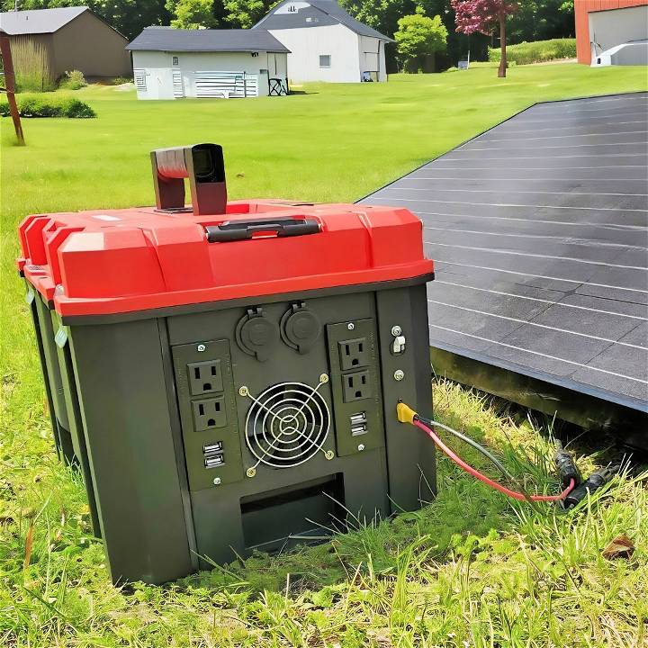 diy solar generator under $650