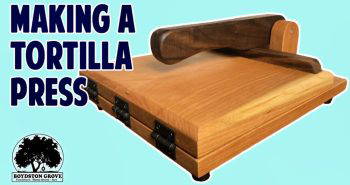 diy tortilla press