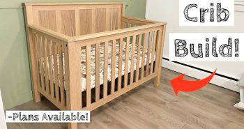 diy wooden baby crib