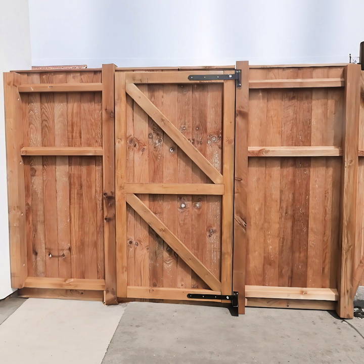 diy wooden garden gate