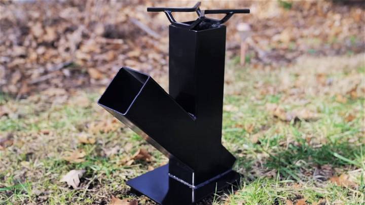 easy DIY rocket stove