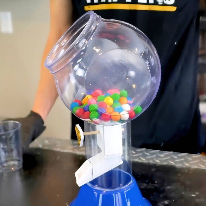 easy diy gumball machine