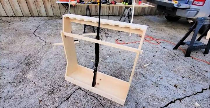 Easy DIY Gun Rack on A Budget