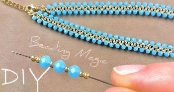 easy diy necklace tutorial