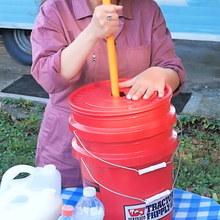 easy diy off grid washing machine