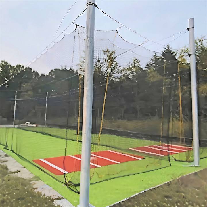 easy diy outdoor batting cage