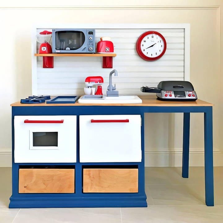 easy diy play kitchen for kids