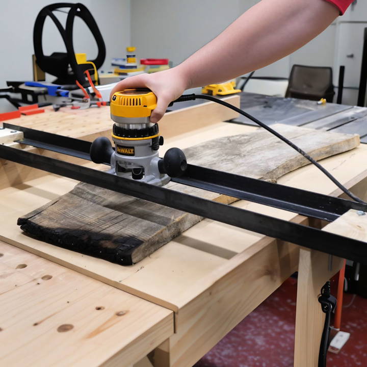 easy diy router sled