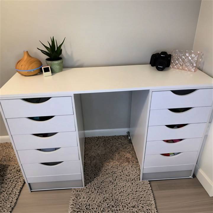 easy diy vanity desk