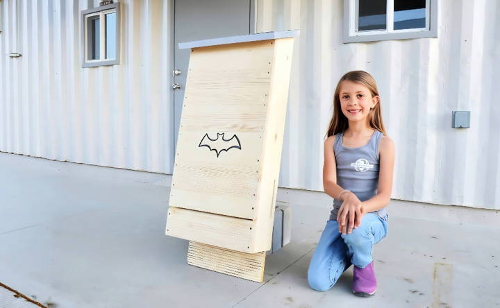 easy diy wooden bat house