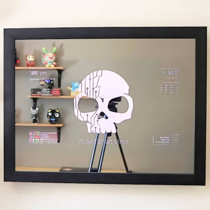 easy homemade smart mirror