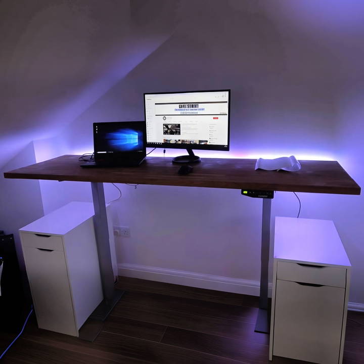 easy ikea desk hack