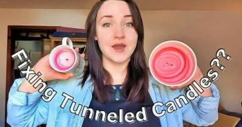 easy method to fix tunneled candles