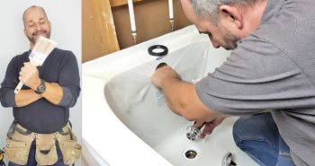 easy steps to install a bath tub