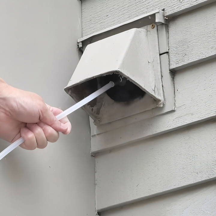 easy way to clean a dryer vent