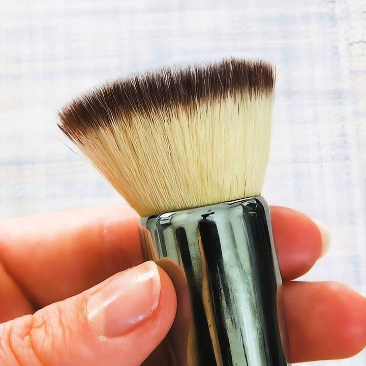 easy way to clean makeup brushes