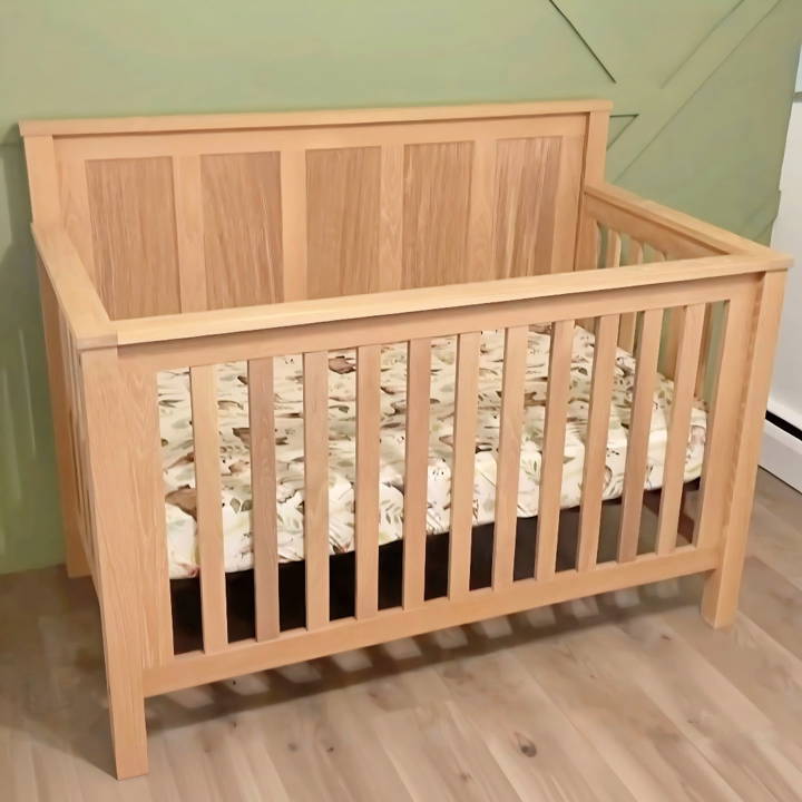 free baby crib woodworking plan