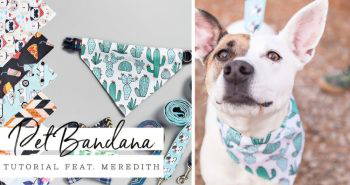 free dog bandana sewing pattern