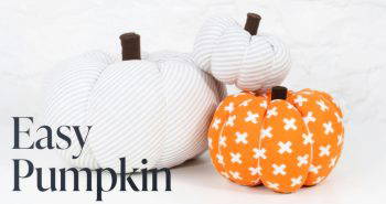 free fabric pumpkin sewing pattern