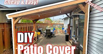 free patio cover woodworking plan