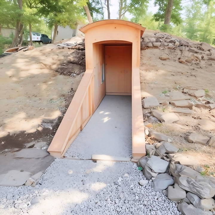 free storm shelter woodworking plan