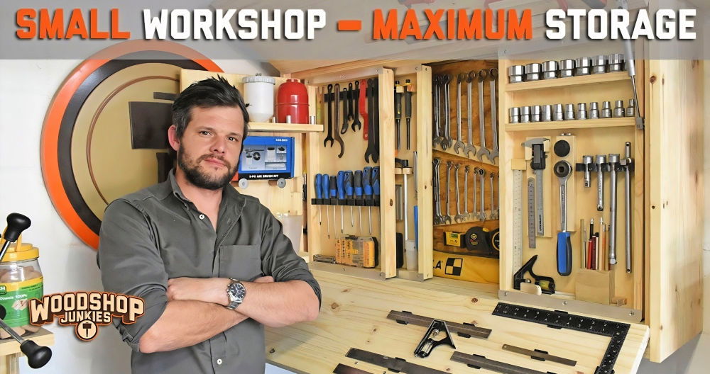 DIY Tool Storage Unit To Organize Your Workshop