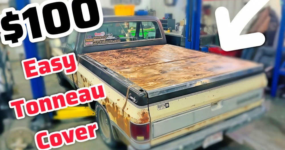 free truck bed cover woodworking plan