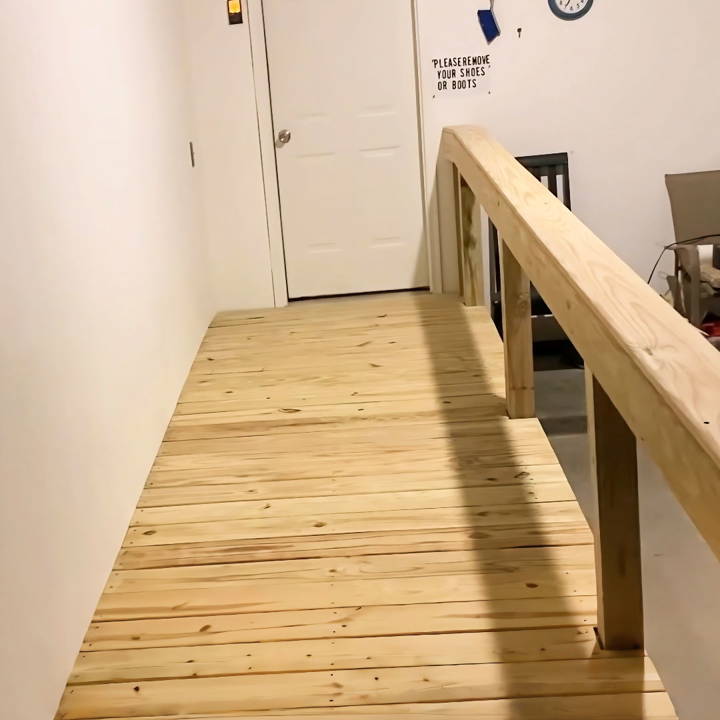 free wheelchair ramp woodworking plan