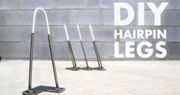 handmade hairpin table legs