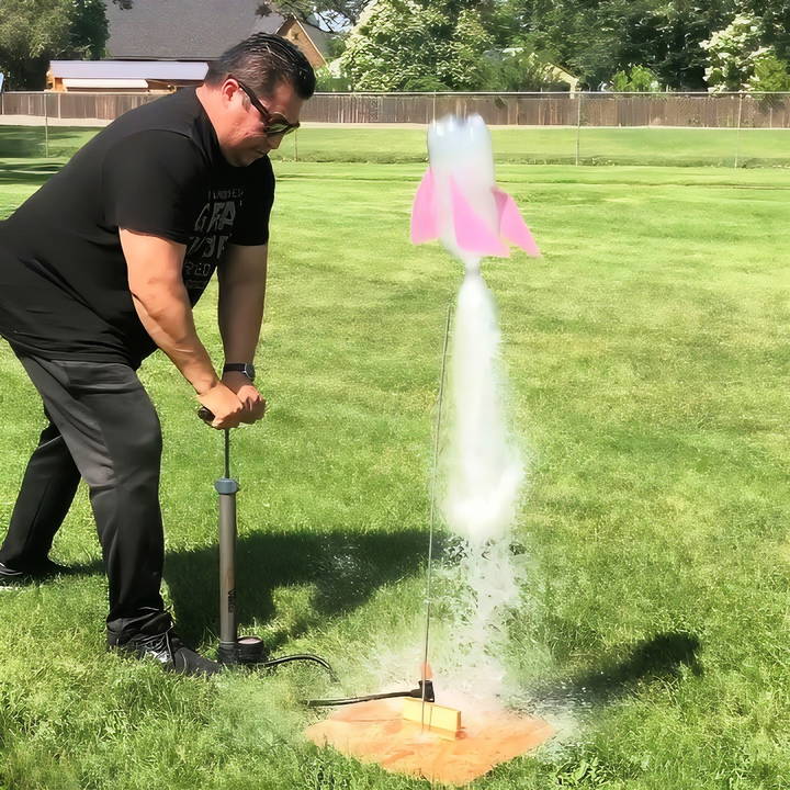 homemade bottle rocket for kids