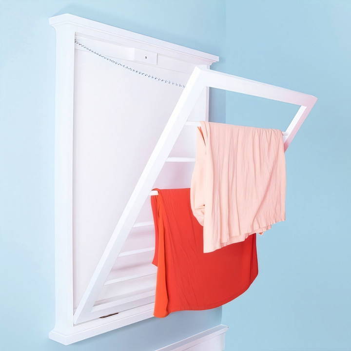 homemade clothes drying rack