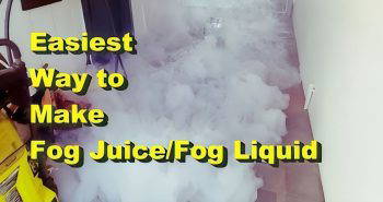 homemade fog juice