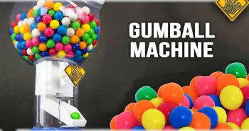 homemade gumball machine