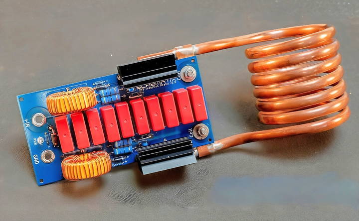 homemade induction heating coil