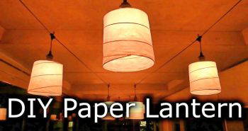 homemade paper lanterns