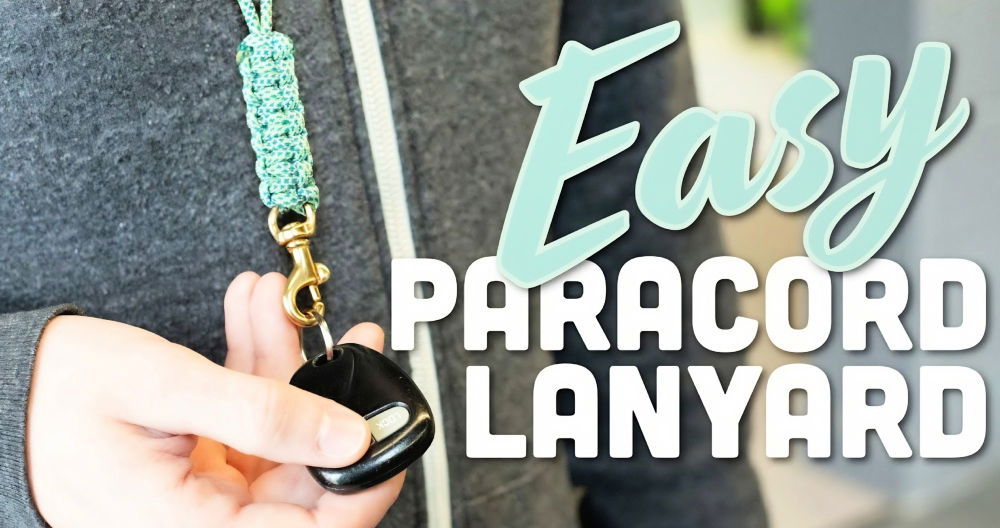 Easy Paracord Lanyard Instructions